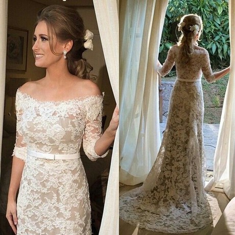 vestidos-vintage-para-boda-civil-28_8 Реколта рокли за гражданска сватба