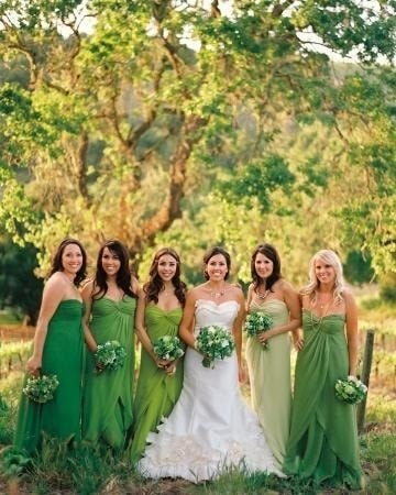 vestidos-dama-de-honor-verde-17_11 Зелена рокля на булката