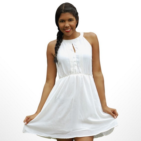 vestido-blanco-corto-80_6 Къса бяла рокля