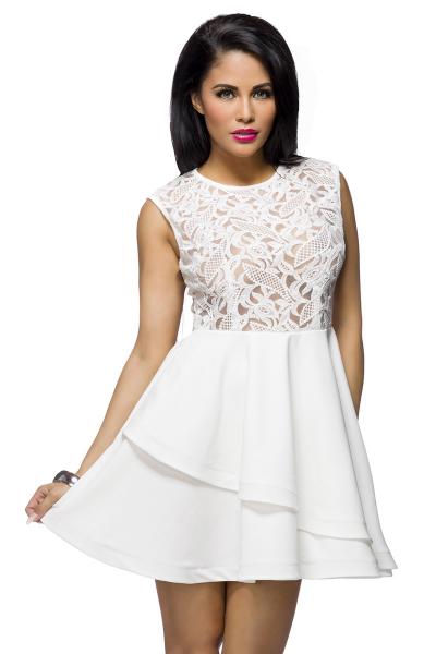 vestido-blanco-mujer-77 Женска бяла рокля