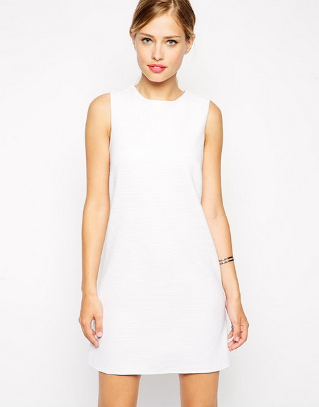 vestido-blanco-sencillo-89_17 Обикновена бяла рокля