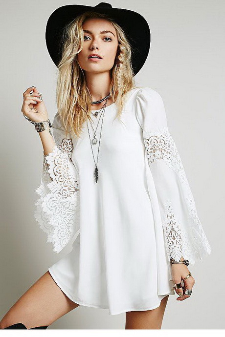 vestido-casual-blanco-80_18 Бяла ежедневна рокля