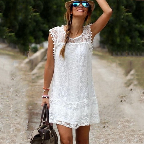 vestido-casual-blanco-80_9 Бяла ежедневна рокля