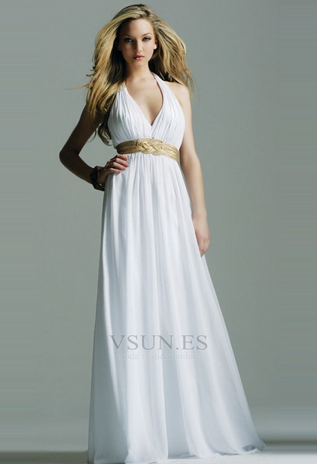 vestido-gasa-blanco-02_15 Бяла шифонна рокля
