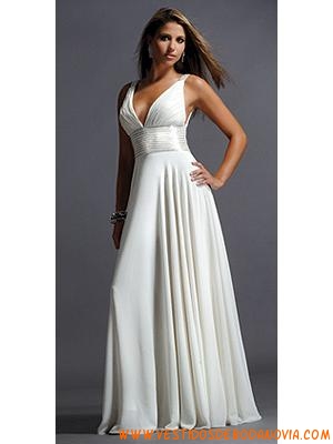 vestido-gasa-blanco-02_9 Бяла шифонна рокля