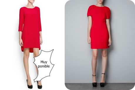 vestido-rojo-recto-65_14 Права червена рокля