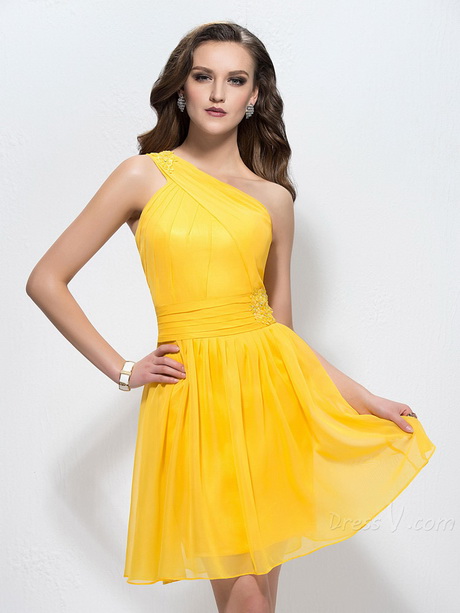 vestidos-cortos-amarillos-72_3 Жълти къси рокли