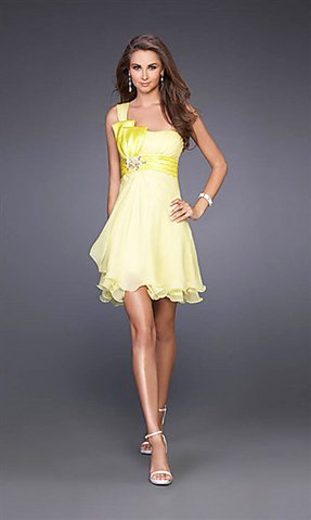 vestidos-cortos-amarillos-72_4 Жълти къси рокли