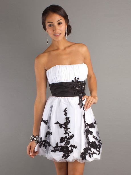 vestidos-cortos-negro-con-blanco-72_16 Къси рокли черно с Бяло