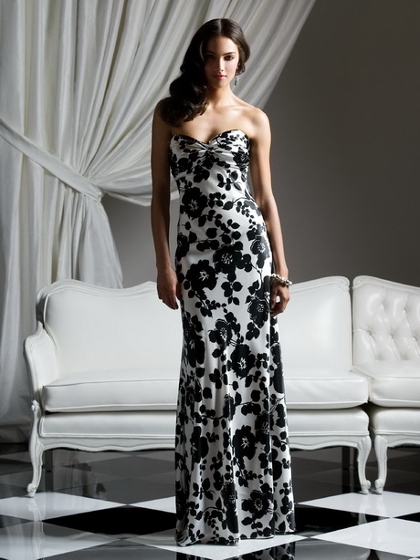 vestidos-largos-blanco-con-negro-08_12 Бели дълги рокли с черно
