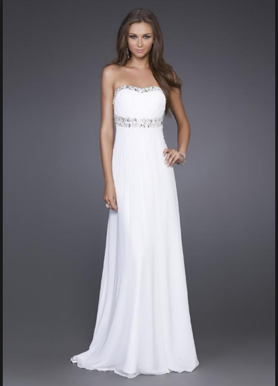 vestidos-largos-blancos-58 Бели дълги рокли
