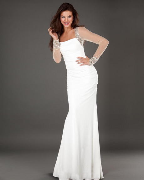 vestidos-largos-blancos-58_8 Бели дълги рокли