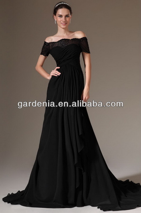vestidos-negros-largos-de-noche-69_12 Дълги черни вечерни рокли