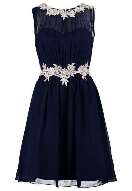 vestido-azul-con-encaje-blanco-68_12 Синя рокля с бяла дантела
