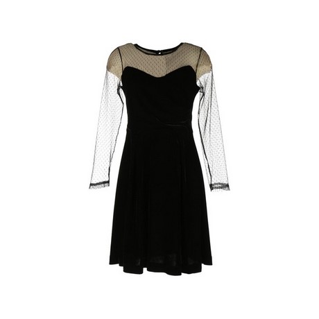 vestido-corto-manga-larga-negro-48_15 Черна къса рокля с дълъг ръкав