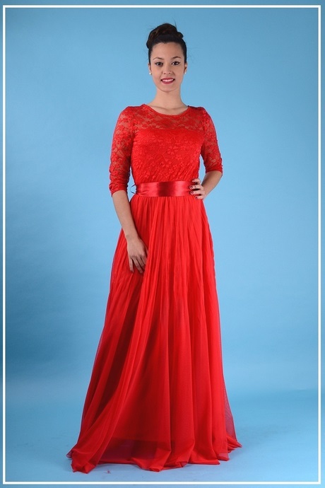 vestido-de-blonda-rojo-77_11 Червена рокля blonda