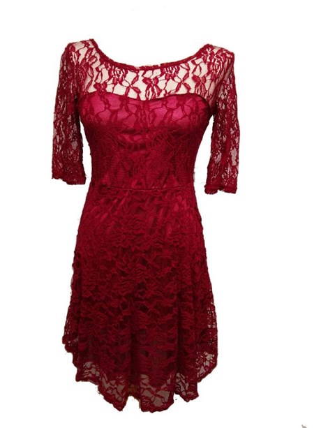 vestido-de-blonda-rojo-77_14 Червена рокля blonda