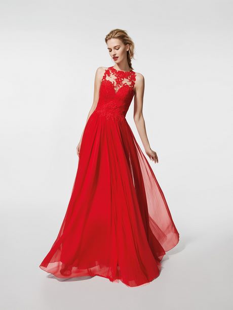 vestido-fiesta-rojo-encaje-67_18 Червена дантелена рокля