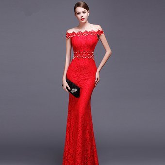 vestido-largo-encaje-rojo-51_19 Червена дантелена дълга рокля