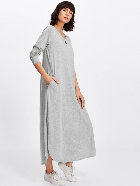 vestido-largo-gris-casual-53_10 Ежедневна сива дълга рокля