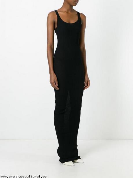 vestido-largo-negro-ajustado-03_16 Прилепваща черна дълга рокля