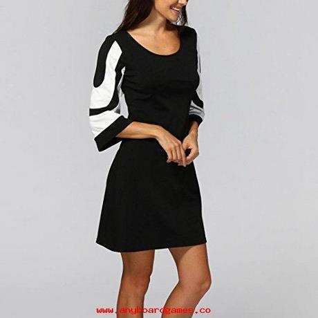 vestido-negro-con-cuello-blanco-97_13 Черна рокля с бяла яка