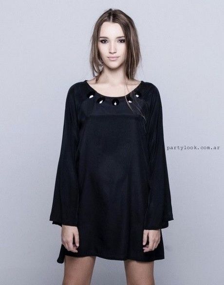 vestido-negro-corto-invierno-87_8 Зимна къса черна рокля