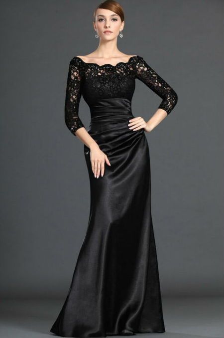 vestido-negro-encaje-largo-44_12 Черна дантелена дълга рокля