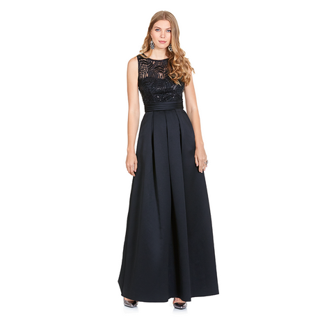 vestido-negro-encaje-largo-44_2 Черна дантелена дълга рокля