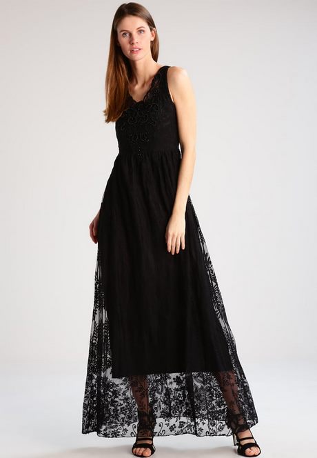 vestido-negro-largo-informal-61_13 Ежедневна дълга черна рокля
