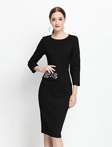 vestido-negro-rodilla-96_4 Черна рокля до коляното