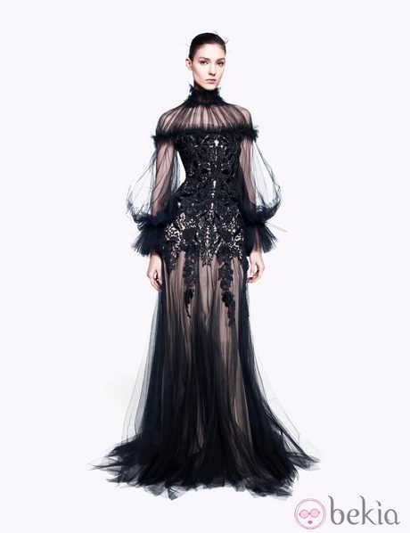 vestido-negro-tul-01_8 Черна рокля тюл