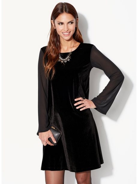 vestido-terciopelo-negro-manga-larga-42_18 Черна кадифена рокля с дълъг ръкав