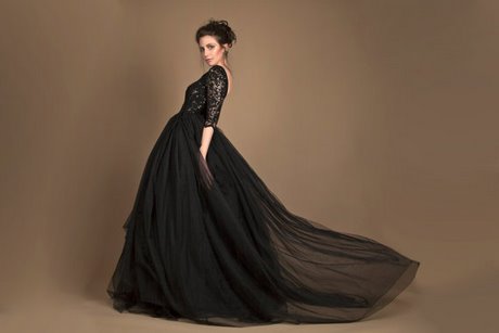 vestido-tul-negro-88_18 Черна рокля от тюл