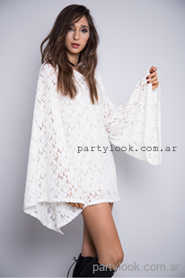 vestidos-blancos-cortos-de-encaje-55 Къси бели дантелени рокли