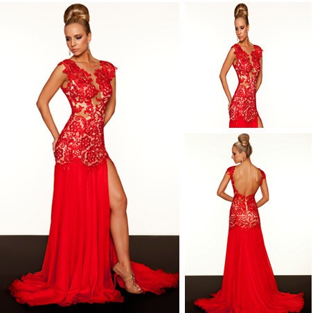 vestidos-de-encaje-en-rojo-28_16 Дантелени рокли в червено