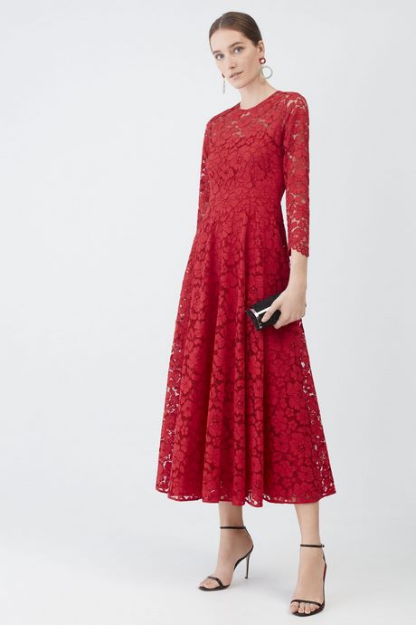 vestidos-en-encaje-rojo-45_5 Рокли от червена дантела