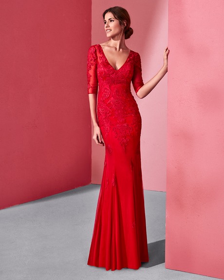 vestidos-rojos-largos-con-encaje-46_16 Дълги червени рокли с дантела