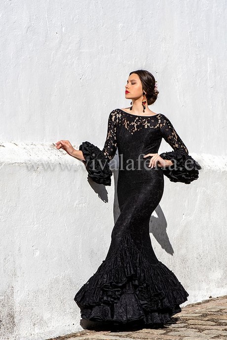 traje-flamenca-negro-87_11 Фламинго черен костюм