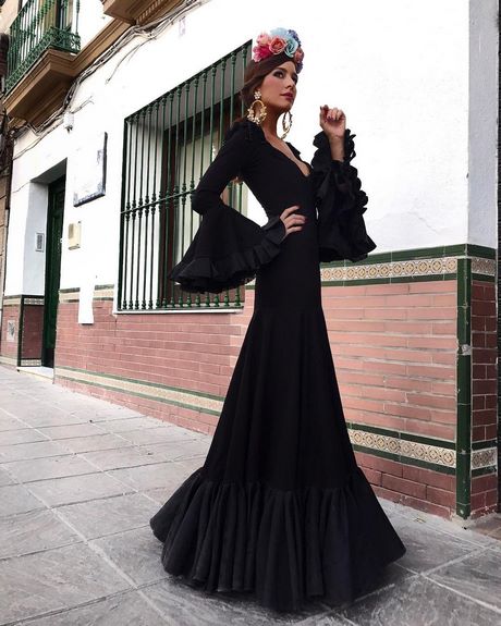 traje-flamenca-negro-87_18 Фламинго черен костюм