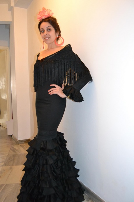 traje-flamenca-negro-87_7 Фламинго черен костюм