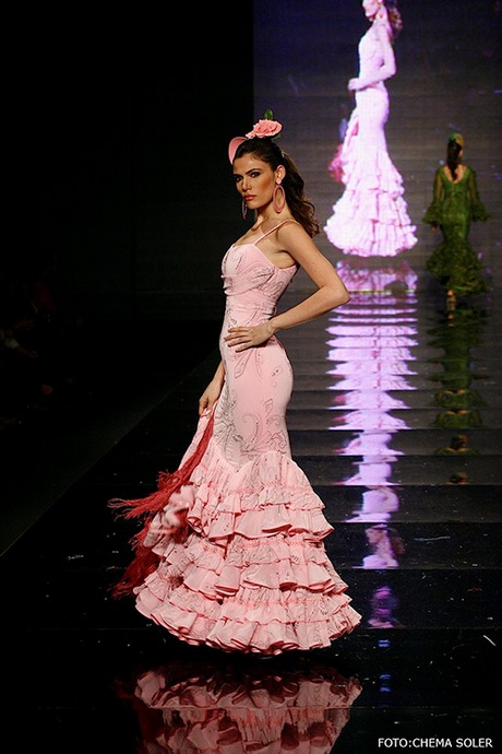 traje-flamenca-rosa-87_11 Фламинго розов костюм