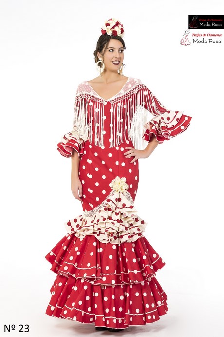 traje-flamenca-rosa-87_5 Фламинго розов костюм