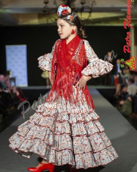 trajes-de-flamenca-canasteros-para-nina-13 Фламинго кошници костюми за момичета