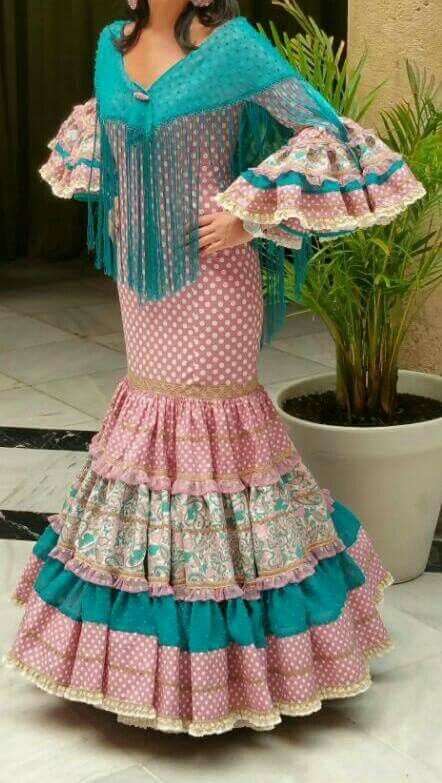 trajes-de-flamenca-canasteros-para-nina-13_12 Фламинго кошници костюми за момичета