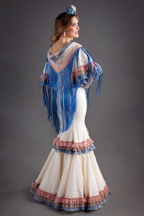 vestido-flamenca-azul-93_4 Синя рокля фламинго