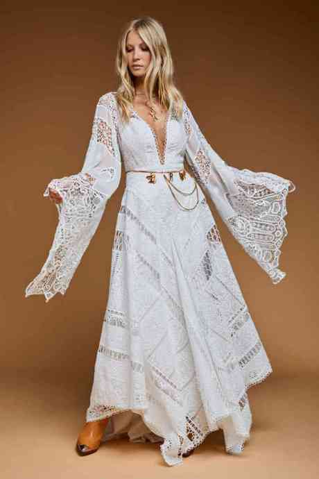 vestido-hippie-boda-83 Хипи сватбена рокля