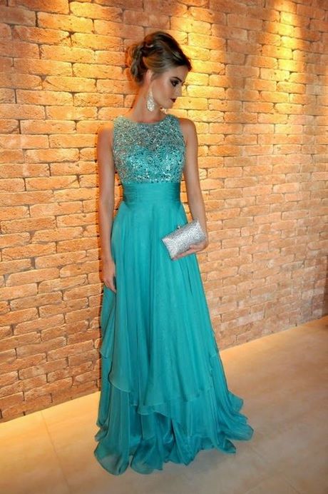 vestidos-color-turquesa-16_6 Тюркоазени рокли