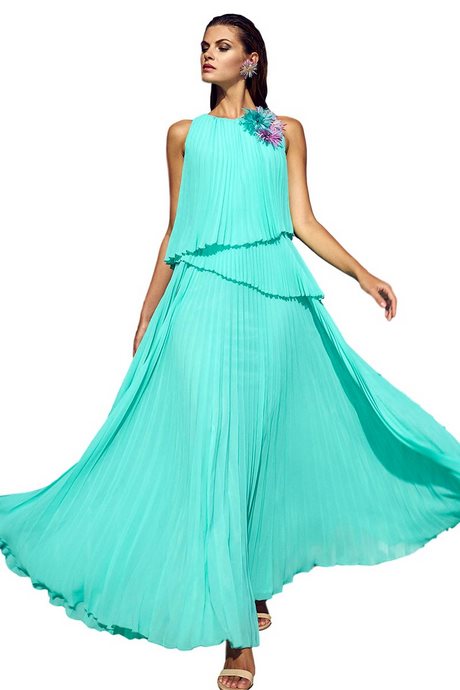 vestidos-color-turquesa-16_8 Тюркоазени рокли