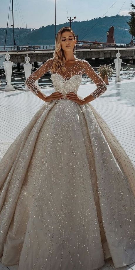 vestidos-de-boda-corte-princesa-91_15 Принцеса сватбени рокли